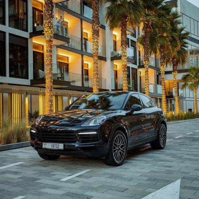 PORSCHE CAYENNE 2020 (BLACK) five luxury car rental