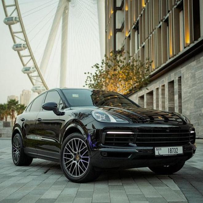 PORSCHE CAYENNE 2020 (BLACK) five luxury car rental